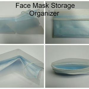 2x Face Mask Storage Organizer